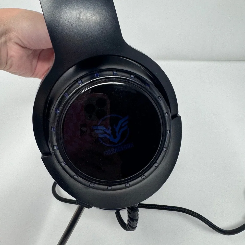 MASACEGON H-10 GAMING HEADSET BLACK & BLUE‎ Microphone